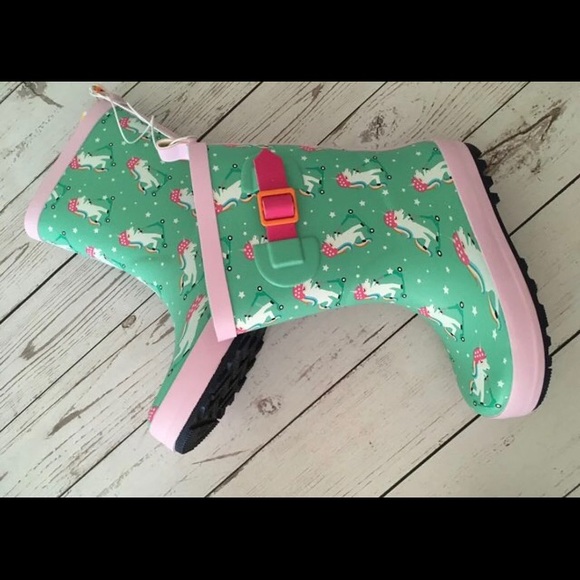 Unicorn Rain Boots - Picture 2 of 3